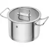 Puodų rinkinys ZWILLING 65120-005-0 — 5 vnt. nerūdijančio plieno prikaistuviai, dangčiai, tinkami orkaitei ir indaplovei, neprideganti danga, maks. 200°C