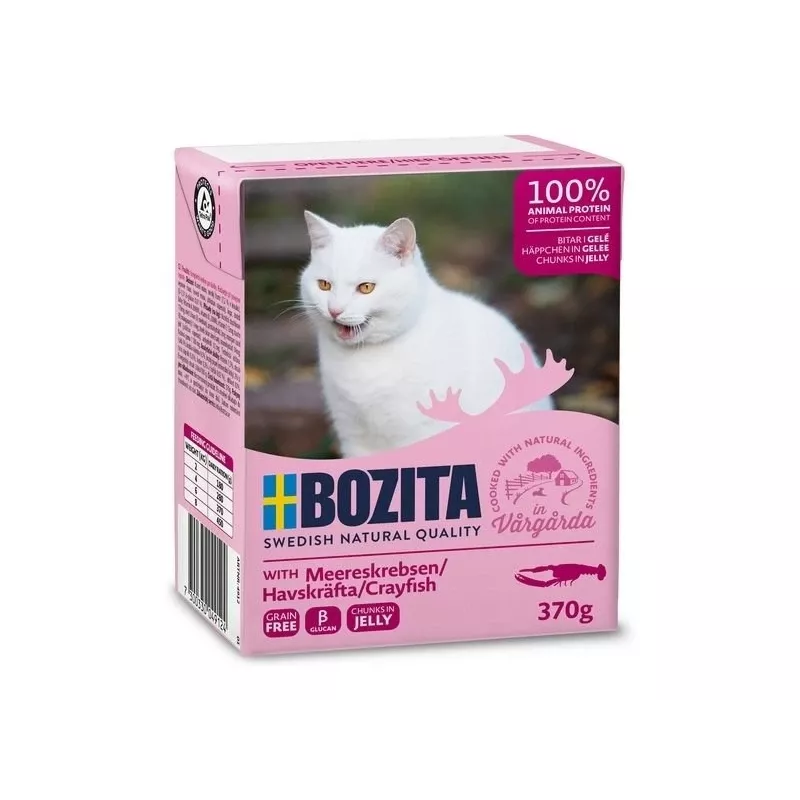 Bozita CHUNKS IN SAUCE WITH SHRIMPS 370 g