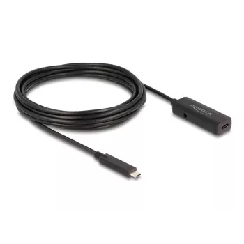 USB laidas DeLOCK 80028 5m USB C juodas