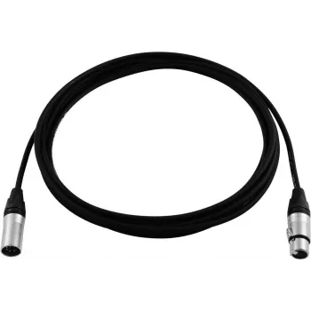 PSSO XLR 5 kontaktų DMX laidas, Neutrik jungtys, 3 m ilgis