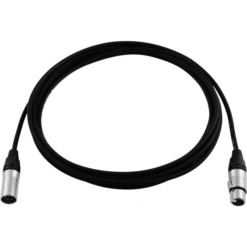 PSSO XLR 5 kontaktų DMX laidas, Neutrik jungtys, 3 m ilgis