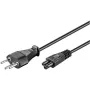 Wentronic Goobay maitinimo laidas Swiss, 1,8 m, juodas - Swiss kištukas (J tipas, SEV 1011) > įrenginio lizdas C5 (93960)