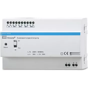 BUSCH JAEGER 83310 - Gegensprechanlage - vidinis - 230 V - 50/60 Hz - 28 V - balta