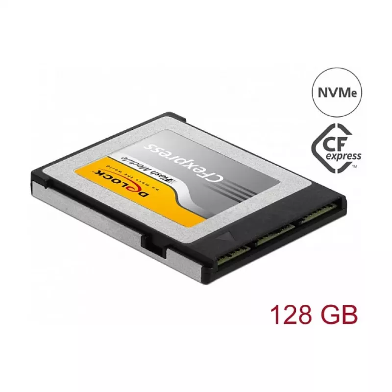 CFexpress atminties kortelė DeLOCK 128 GB TLC 54065