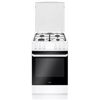 Laisvai pastatoma viryklė Amica SHM51071W elektrinė dujinė balta 4 dujinės zonos 63L