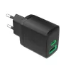 Įkroviklis Green Cell PowerSource Duo30 – 1× USB-A, 1× USB-C, 3A