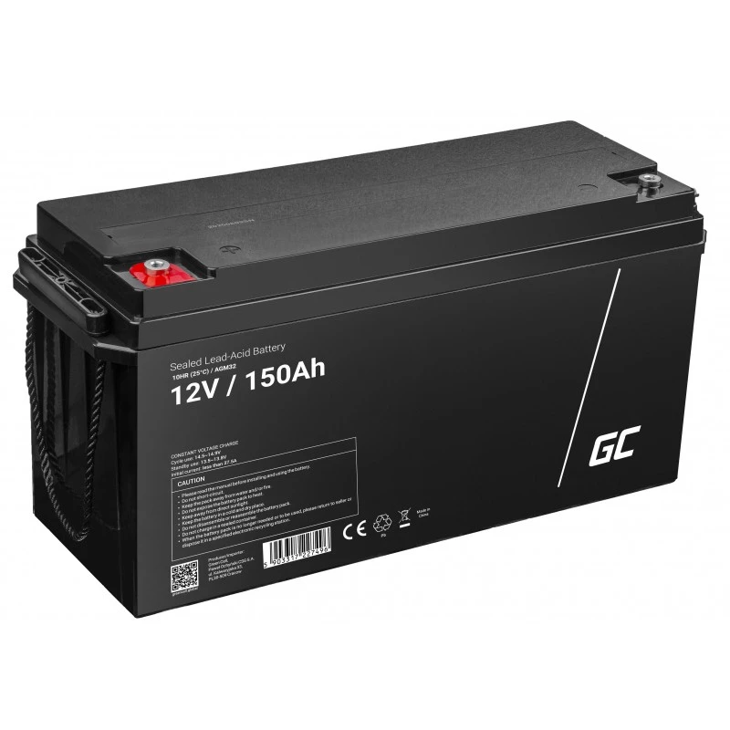 AGM akumuliatorius Green Cell AGM32 12V 150Ah sandarus švino rūgšties