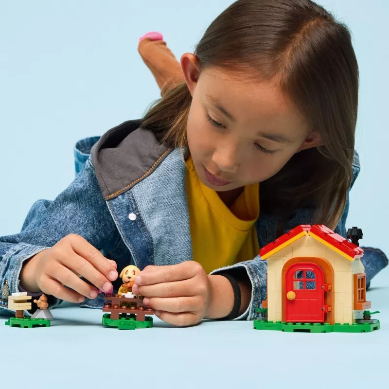 Konstruktorius LEGO Animal Crossing Jaukus namelis 77058, 149 dalys, 1 minifigūrėlė, dydis 120×90×70 mm