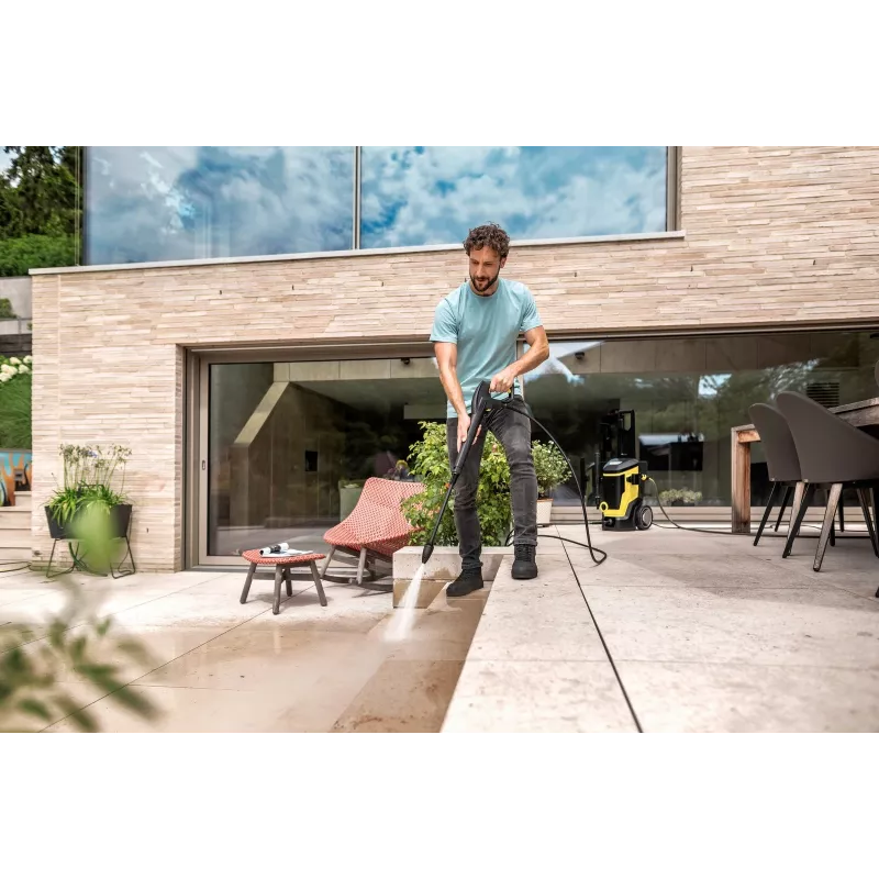 Karcher AG K 7 WCM aukšto slėgio plovimo įrenginys, vertikalus, elektrinis, 600 l/h, juoda, geltona