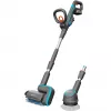 Akumuliatorinis daugiafunkcis valiklis AquaBrush Universal 18V P4A, kietų grindų valiklis Pilka/turquoise, Li-Ion akumuliatorius 2,5 Ah P4A, POWER FOR ALL ALLIANCE