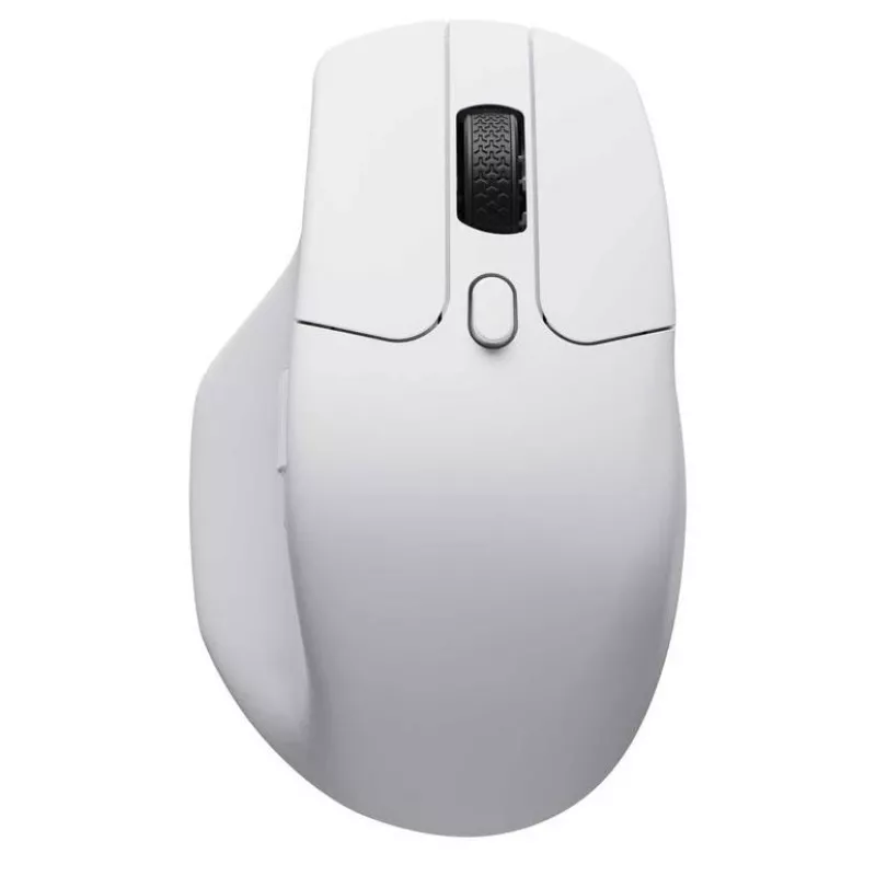 Pelė Keychron M6 Dešiniarankė RF belaidė + Bluetooth + USB-C optinė 30000 DPI balta