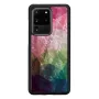 iKins apsauginis telefono dėklas Samsung Galaxy S20 Ultra — vandens gėlė, juoda