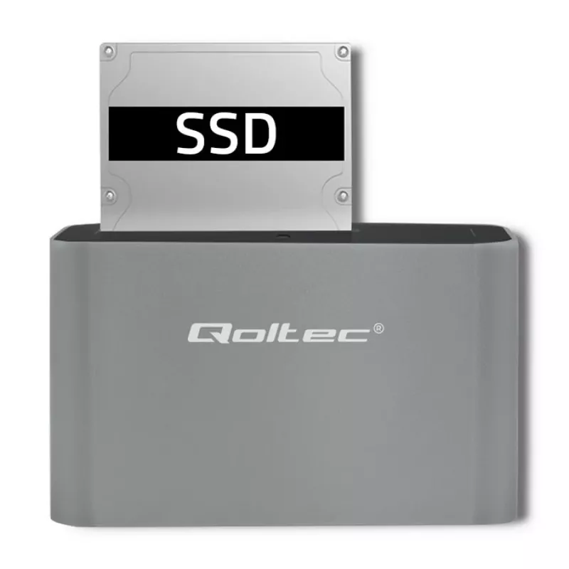 Saugyklos disko prijungimo stotelė Qoltec 50315