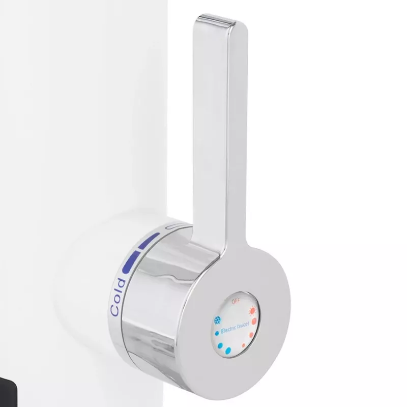 Momentinis vandens šildytuvas NOVEEN IWH460 4600W 220–240V, betalės taškinio naudojimo, 2,5 l/min, IPX4, LED ekranas