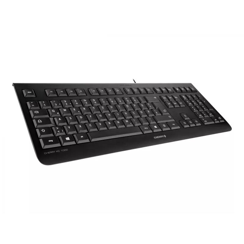 Cherry KC 1000 - klaviatūra - šiaurietiška - juoda