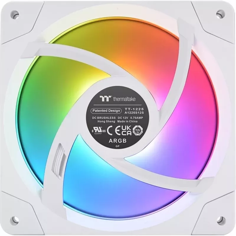 Thermaltake SWAFAN EX12 ARGB 140mm baltas 3 vnt. pakuotė