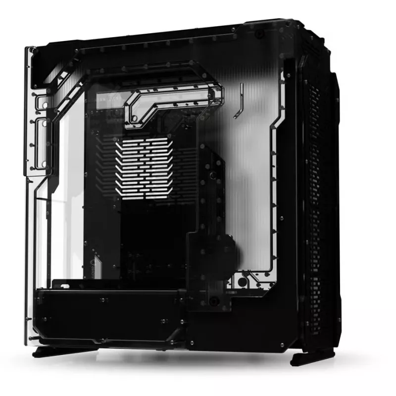Šoninis skydelis PC korpusui Singularity Spectre 4 Dual Loop, skaidrus akrilas