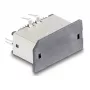 DeLOCK 67193 laido jungtis USB Type-E juoda sidabrinė moteriška
