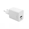 Kelioninis įkroviklis FIXED Fixed Mini USB-C/USB 45W — kompaktiškas dviejų prievadų įkroviklis su USB-C ir USB-A