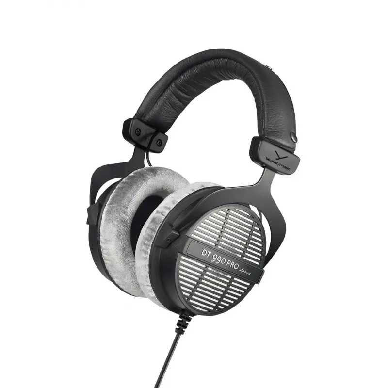 Studijinės ausinės Beyerdynamic DT 990 PRO 250 Ω — uždaro tipo, aplinkausinės, laidinės, 3 m kabelis, 96 dB, 5–35 kHz