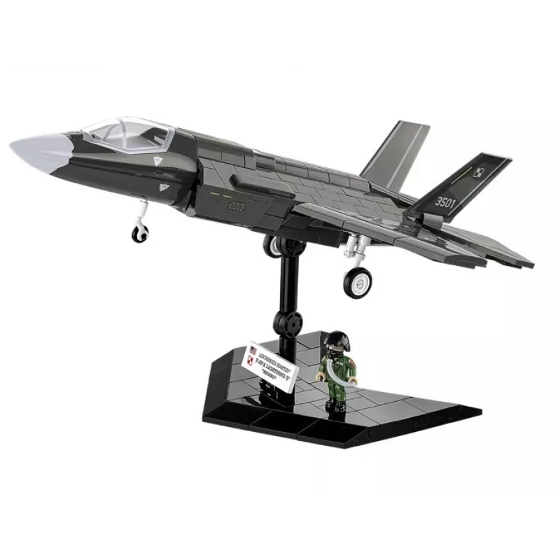 Konstruktorius Cobi F-35A Lightning II — 605 detalės, mastelio modelis