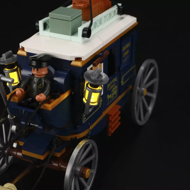 Treasure Stagecoach, konstrukcinis žaislas