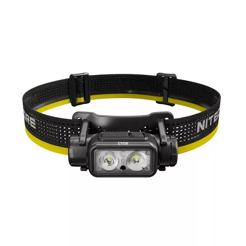 Nitecore NU43 1400 liumenų kompaktiškas lengvas priekinis žibintuvėlis