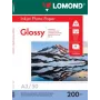 “Lomond” blizgus foto rašalinis popierius 200 g/m² A3, 50 lapų