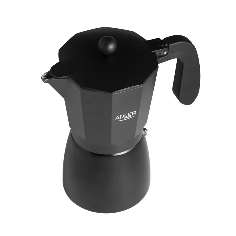 Adler Espresso kavos virimo aparatas | AD 4429 | Juodas