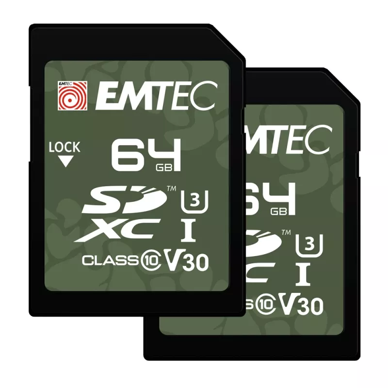 Flash atmintis Emtec 64GB UHS-I U3 V30 Outdoor ECMSD64GXCU3ORP