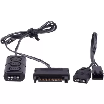 Aušinimo valdiklis Alphacool Aurora Eiscontrol juodas