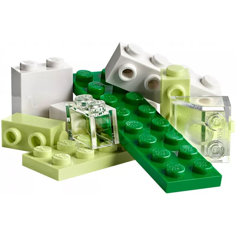 LEGO 10713 Classic Creative Suitcase Toy Storage Case su įvairiaspalviais statybiniais kubeliais, dovana vaikams nuo 4 metų