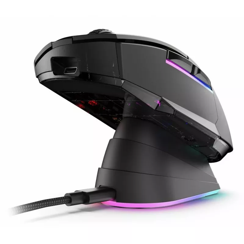 Skiller SGM50W Juoda optinė RGB žaidimų pelė