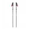 Lazdos trekavimui Viking Kettera Pro Lady — moteriškos trekavimo lazdos, reguliuojamos, pora, juoda/fuksija