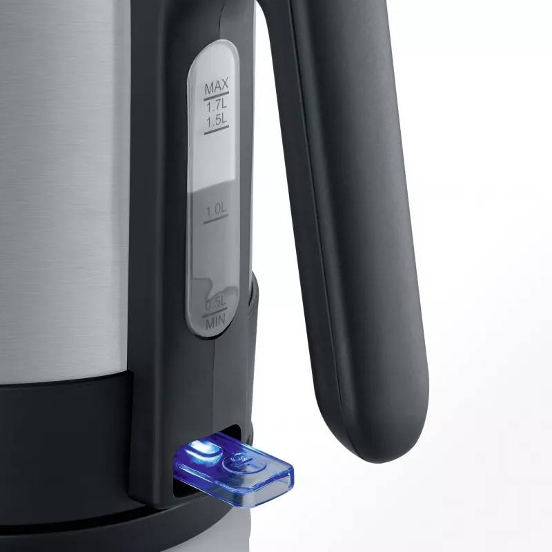 Severin WK 3409 Elektrinis virdulys 1,7 L Juodas - Nerūdijantis plienas 2200 W (WK 3409)