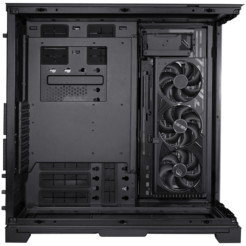 Lian Li O11DEXL-1X Upright GPU-Bracket - juodas - Konversijos rinkinys Lian Li O11DEXL-W - vertikaliam vaizdo plokštės montavimui - PCI lizdo dangtelio plokštė - be pridėtinio kabelio - 4 lizdams