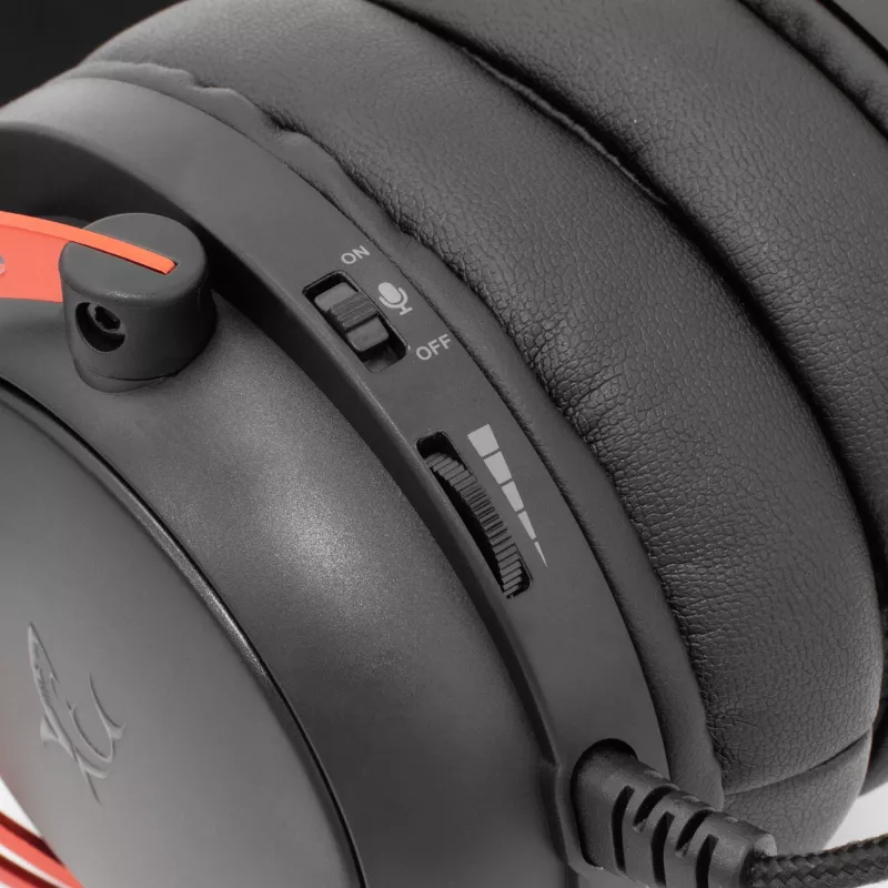 Ausinės White Shark GH-2341 Gorilla Juoda/Red