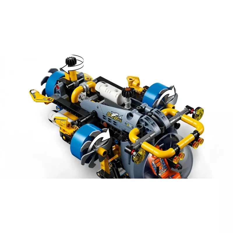 LEGO TECHNIC 42201 Giliavandenio tyrinėjimo povandeninis laivas