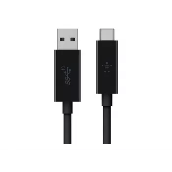 USB kabelis Belkin USB-A – USB-C 0,9 m F2CU029BT1M-BLK