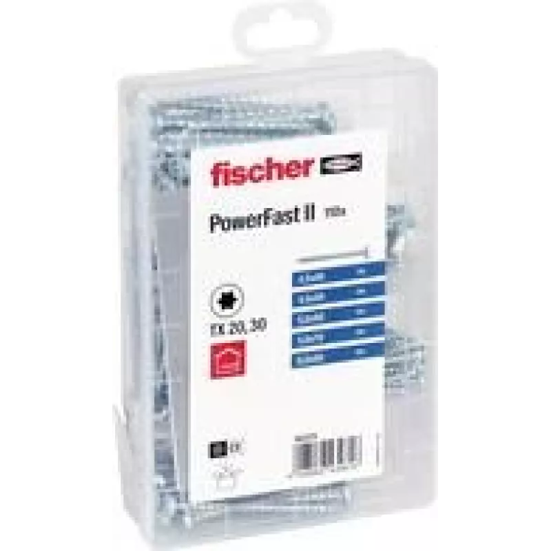 fischer Meisterbox PowerFast II PH VG TX 562275 medvaržčių asortimentas (562275)