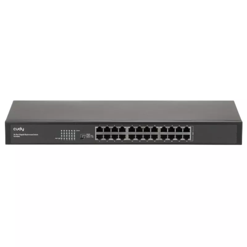 Cudy 24 prievadų montuojamas į stovą gigabitinio eterneto komutatorius GS1024L