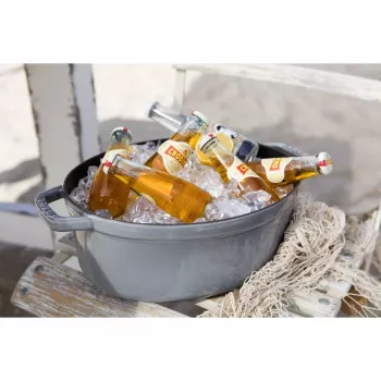 Keraminis kepimo indas Staub La Cocotte 5,5 L ovalus