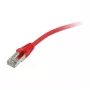 Synergy 21 S215109 - 0,5 m - Cat5e - SF/UTP (S-FTP) - RJ-45 - RJ-45 - Raudona