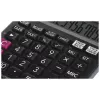 Stalinis skaičiuotuvas CASIO MJ-120D PLUS — pagrindinis 12 skaitmenų, baterija/saulės energija, 35 klavišai, mokesčių ir kvadratinė šaknis, juodas