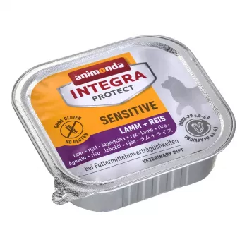 Šlapias kačių maistas animonda Integra Protect Sensitive Mature Lamb & Rice 100 g, be grūdų, be glitimo, be cukraus