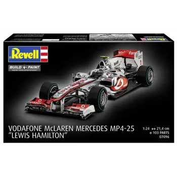 REVELL plastikinis modelis McLaren Mercedes MP4-25 Lewis Hamilton — 1:24 mastelio rinkinys