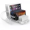 Įkrovimo stotelė Unitek Y-2190A — 10× USB prievadų (8×USB2.0 + 2×USB3.2 Gen1), belaidis įkrovimas, 96W bendra galia
