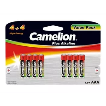 Šarminės AAA (LR03) baterijos CAMELION 11044803 — pakuotė po 8, vienkartinės