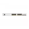 Cisco Catalyst 1200-24P-4X Smart Switch, 24 prievadai GE, PoE, 4x10GE SFP+, ribota viso gyvenimo apsauga (C1200-24P-4X)