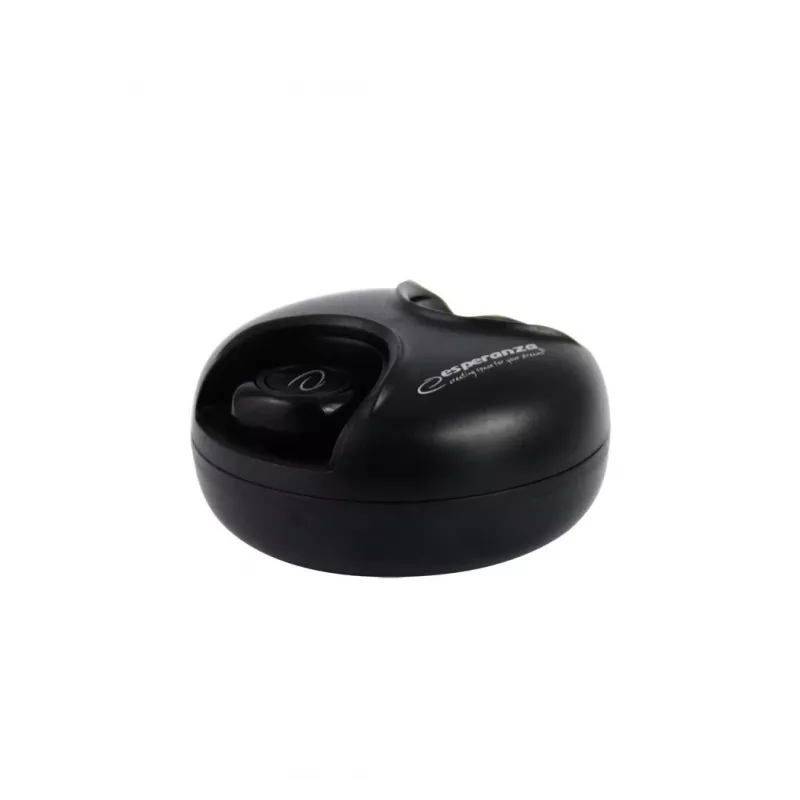 Esperanza EH228K ausinės/laikrodis Belaidis Į ausis įdedamas Skambučiai/Muzika Micro-USB Bluetooth Juoda